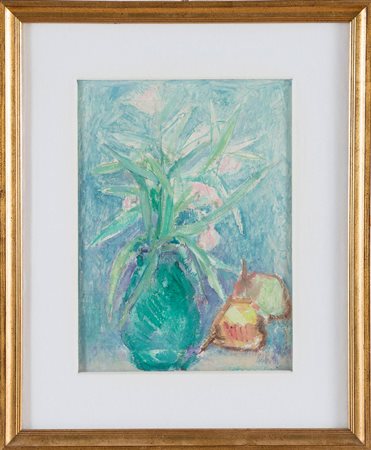 Michele Salemi (Brindisi 1942 - Bologna 2013), “Vaso di fiori”.