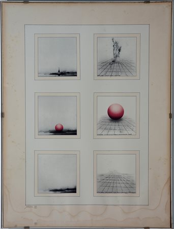 Filippo Panseca "New York - Statua della Libertà/ Sostituzione con sfera biodegr