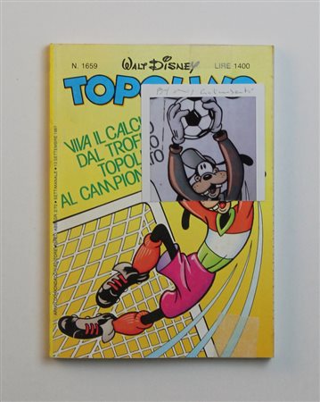 MAURIZIO GALIMBERTI (COMO 1956) Topolino N.1659 ReadyMade Anno 2018 Dim....