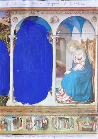 PINO DEODATO (VIBO VALENTIA 1960) Beato angelico e pino Anni 90 tecnica mista...