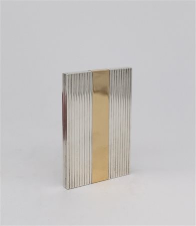 Porta sigarette in oro e argento - A gold and silver cigarette case