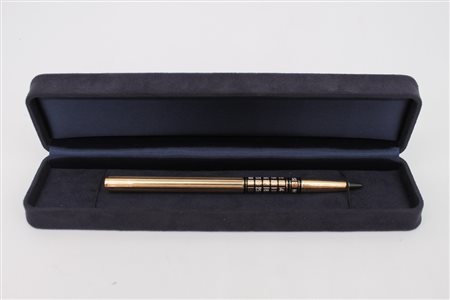 Matita in oro con smalti - A 9 kt. gold and enamel pencil