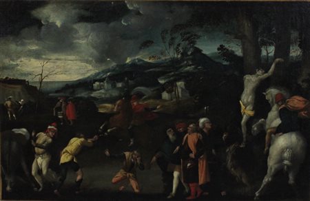 Giuseppe Caletti detto il Cremonese o Cremonesi (Cremona 1600 circa - Ferrara 1660 circa) - Attribuito - Attributed