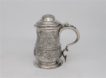 Tankard in argento - A silver tankard