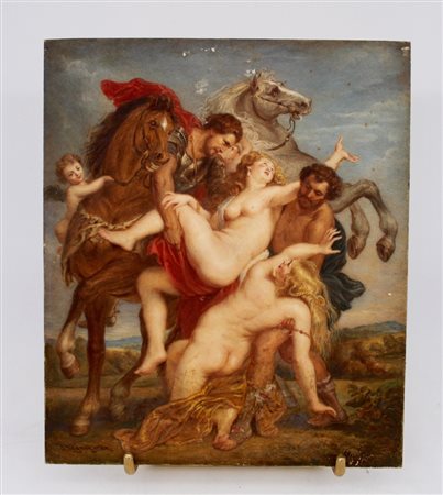 Placca in avorio - An ivory plaque.