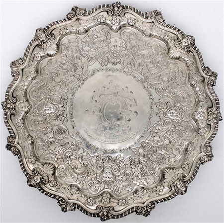 Salver in argento - A silver salver