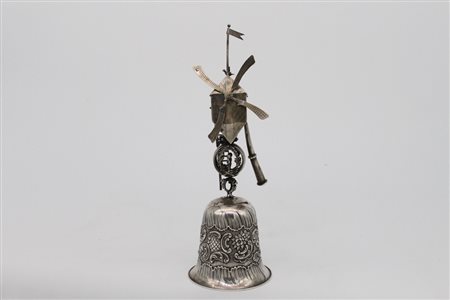 Modello di mulino in argento - Silver mill model.