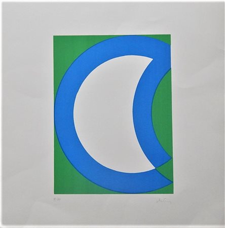 Joel Stein SENZA TITOLO serigrafia, cm 49,5x49,5 firma es. 9/99 L'opera...