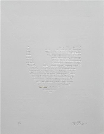 Ezio Gribaudo SENZA TITOLO calcografia, cm 60x47 firma es. 8/25 L'opera...