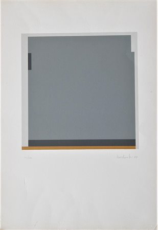 Arturo Bonfanti SENZA TITOLO serigrafia, cm 50x34,5 firma e data es. 44/100...