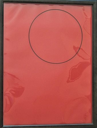 Agostino Ferrari SENZA TITOLO doppia serigrafia su carta e acetato, cm 60x45...