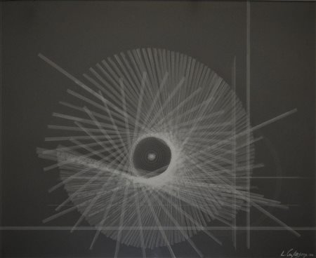 Leonardo Caposiena SENZA TITOLO disegno su cartoncino, cm 49x61 firma e data...