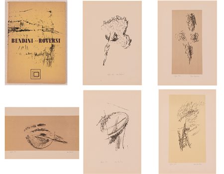 VASCO BENDINI (Bologna 1922 – Roma 2015). “BENDINI-ROVERSI”. Cartella...