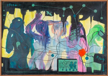 EUGENIO BARBIERI (Forlì 1927 - 2015). "Les premières lueurs de l'aube", 1965....