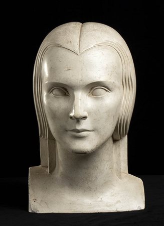 LOVET-LORSKI BORIS (1894-1973) - INDIAN HEAD - DECO’