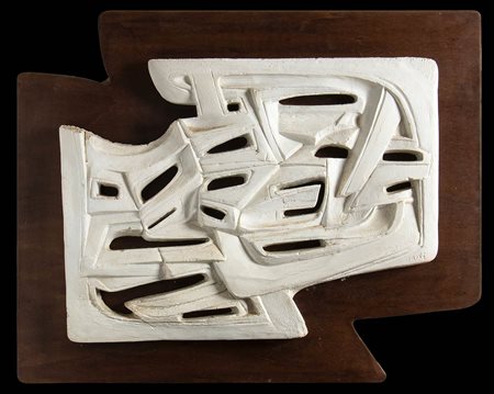 SALVATORE MELI(1929-2011) - LARGE PLASTER LOW RELIEF