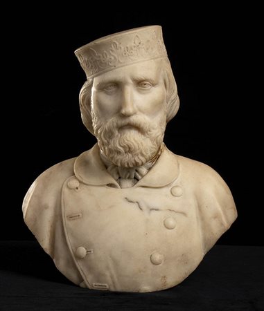 20TH CENTURY SCULPTOR - BUST OF GARIBALDI