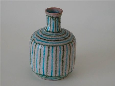 GUIDO GAMBONE - CERAMIC BOTTLE, 50’S - VIETRI