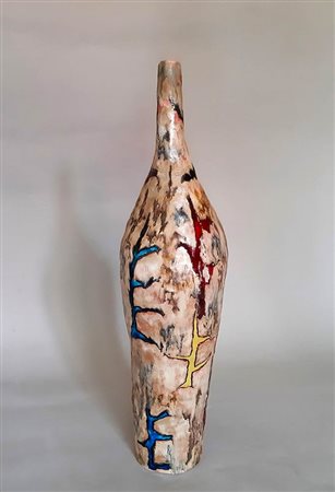 RICCARDO GATTI(1886-1972) - LUCIGNOLO TECHNIQUE VASE