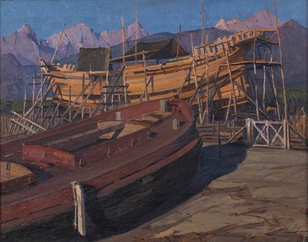 UMBERTO PRENCIPE<br>Napoli, 1879 - Roma, 1962 - Forte dei Marmi, 1919