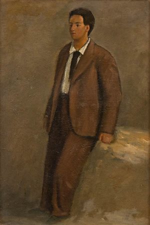 FRANCESCO DI COCCO<br>Roma, 1900 - 1989 - Figura di giovane, 1929 circa<br>