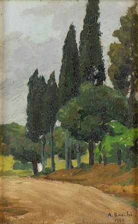 AMEDEO BOCCHI<br>Parma, 1883 - Roma, 1976 - Villa Strohl-Fern, 1931