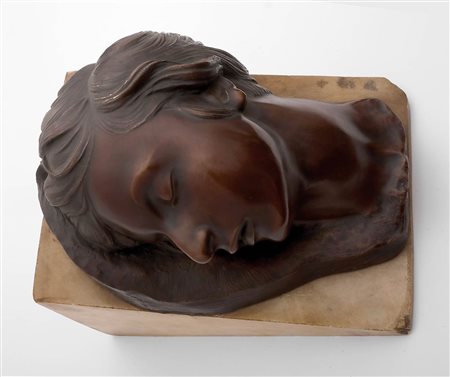 ATTILIO TORRESINI<br>Venezia, 1884 - Roma, 1961 - Ninì dormiente, 1928