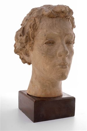 GAETANO MARTINEZ<br>Galatina, 1892 - Roma, 1951 - Testa di giovane