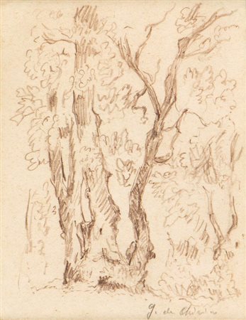 GIORGIO DE CHIRICO<br>Volo, 1888 - Roma, 1978 - Alberi, 1939-40