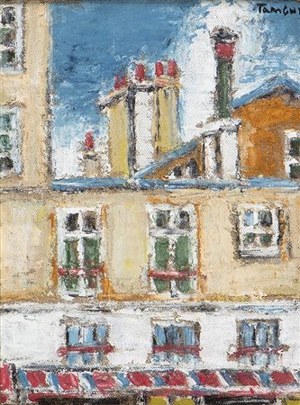 ORFEO TAMBURI<br>Jesi, 1910 - Parigi, 1994 - Tetti di Parigi