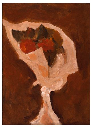 CARLO QUAGLIA<br>Terni, 1903 - Roma, 1970 - Mazzolino di fiori