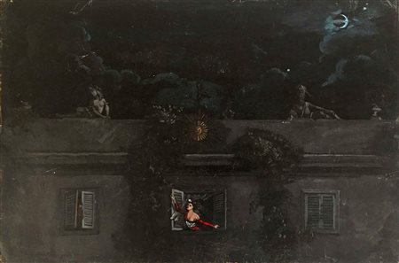 LILA DE NOBILI<br>Lugano, 1916 - Parigi, 2002 - Dal balcone