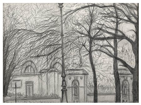 RICCARDO FRANCALANCIA<br>Assisi, 1886 - Roma, 1965 - Ingresso al colle, 1964