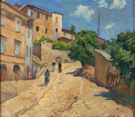 GIUSEPPE MALAGODI<br>Cento, 1890 - Roma, 1968 - Strada, 1955