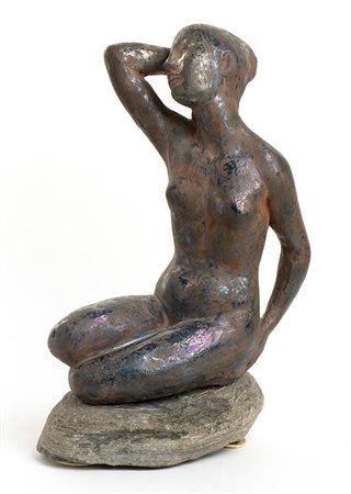 VINCENZO (ENZO) ASSENZA<br>Pozzallo, 1915 - Roma, 1981 - Nudo di donna 