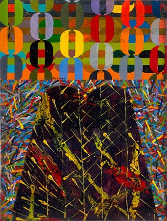 ANDREA PICINI<br>Roma, 1935 - 2003<br> - Davanti alla Porta <br>