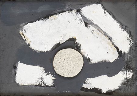 ENRICO ACCATINO<br>Genova, 1920 - Roma, 2007<br> - Senza titolo, 1960  