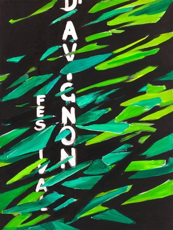 TITINA MASELLI<br>Roma, 1924 - 2005 - Bozzetto per Affiche