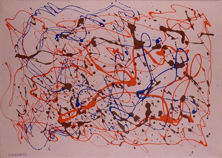 GIULIO TURCATO<br>Mantova, 1912 - Roma, 1995 - Itinerari, Inizio Anni ‘70