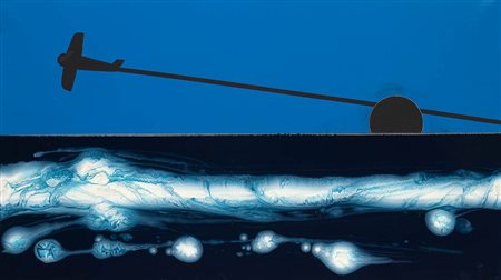 FRANCO ANGELI<br>Roma, 1935 - 1988 - Orizzonte, 1985