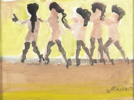 MINO MACCARI<br>Siena, 1898 - Roma, 1989 - Balletto, 1984