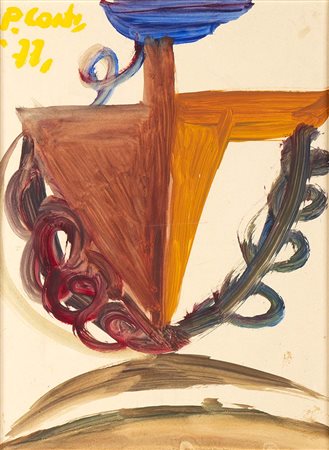 PRIMO CONTI<br>Firenze, 1900 - Fiesole, 1988 - Senza titolo, 1977