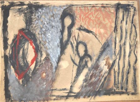 ANGELOMICHELE RISI<br>Fisciano, 1950 - Figure, 1983