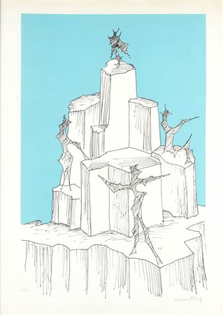 MAN RAY<br>Philadelphia, 1890 - Parigi, 1976 - La montagna di cristallo, 1971