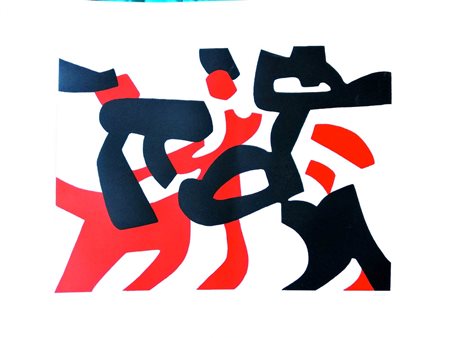 CARLA ACCARDI  - Red and Black, 2001