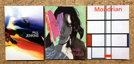 ARTISTI INTERNAZIONALI (JENKINS, WARHOL, MONDRIAN) - Lotto unico di 3 cataloghi