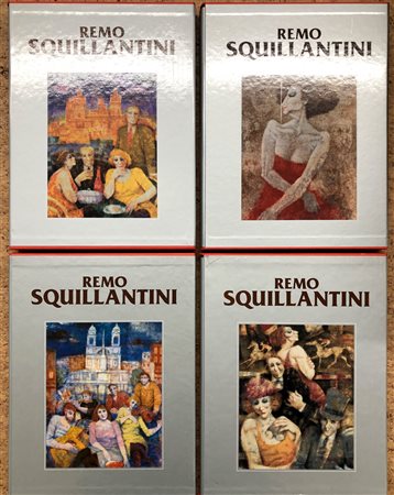 REMO SQUILLANTINI - Lotto unico di 4 cataloghi generali: