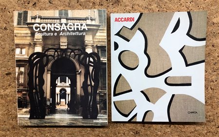 PIETRO CONSAGRA E CARLA ACCARDI - Lotto unico di 2 cataloghi