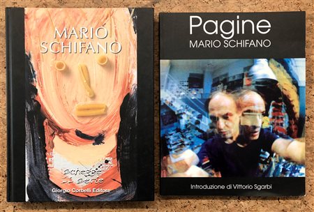 MARIO SCHIFANO - Lotto unico di 2 cataloghi