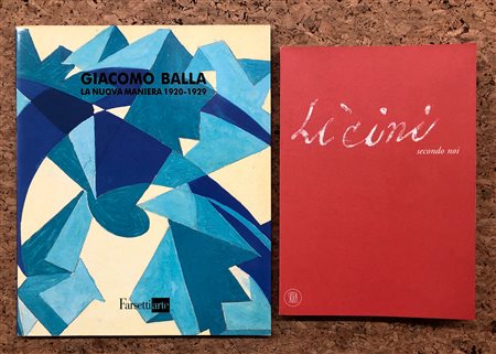 OSVALDO LICINI E GIACOMO BALLA - Lotto unico di 2 cataloghi